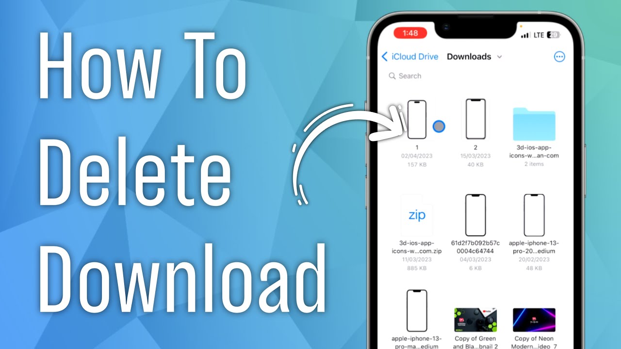 How to Delete Downloads on iPhone