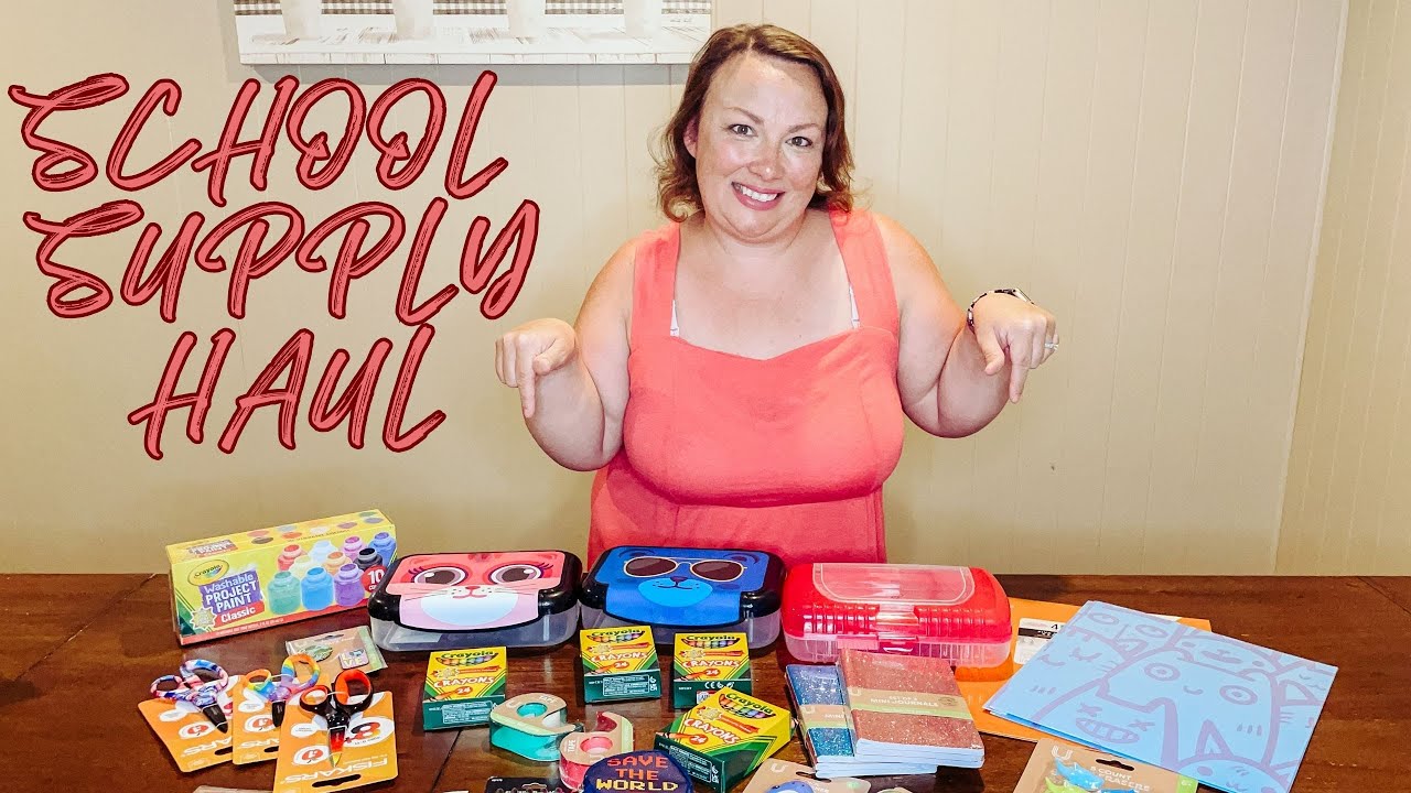 School Supply Haul | Walmart Haul | Back to School Shopping