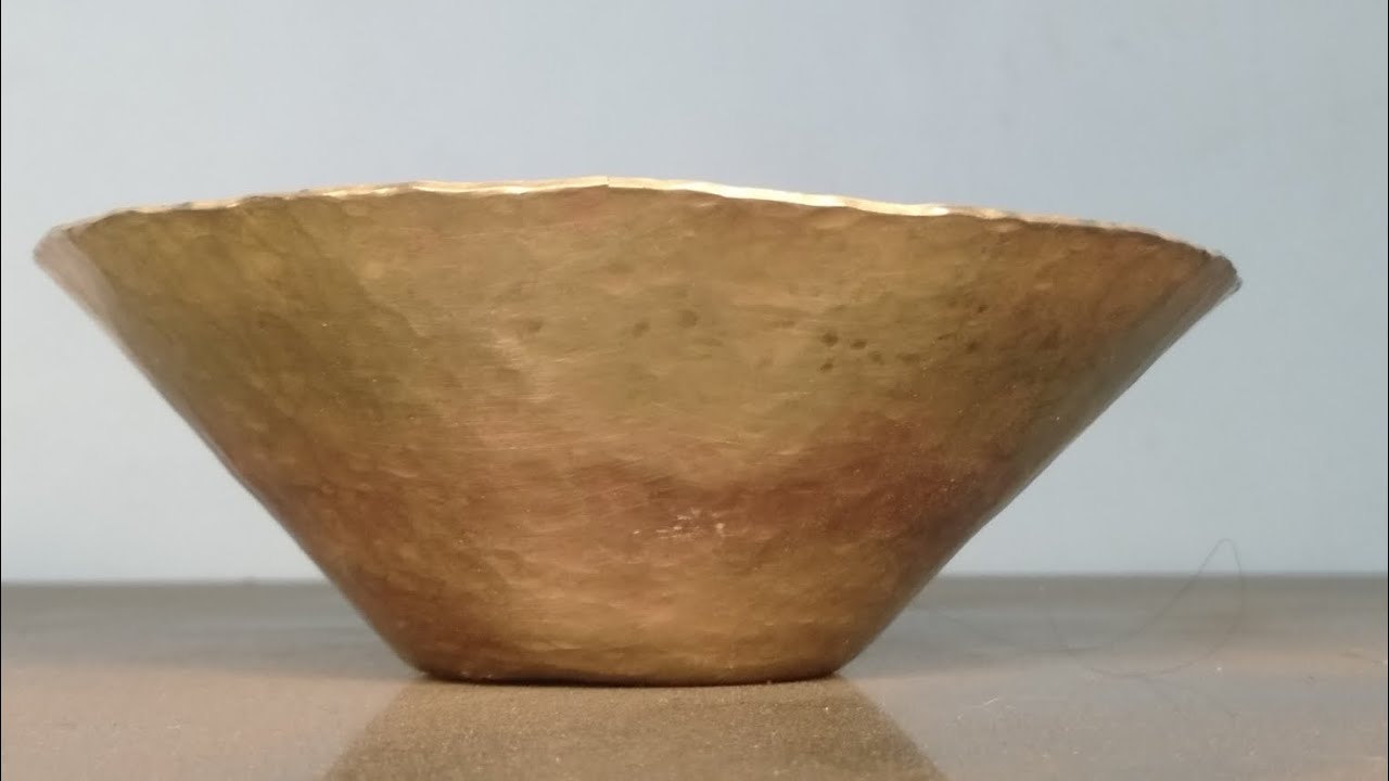 Raise brass vessel part 1