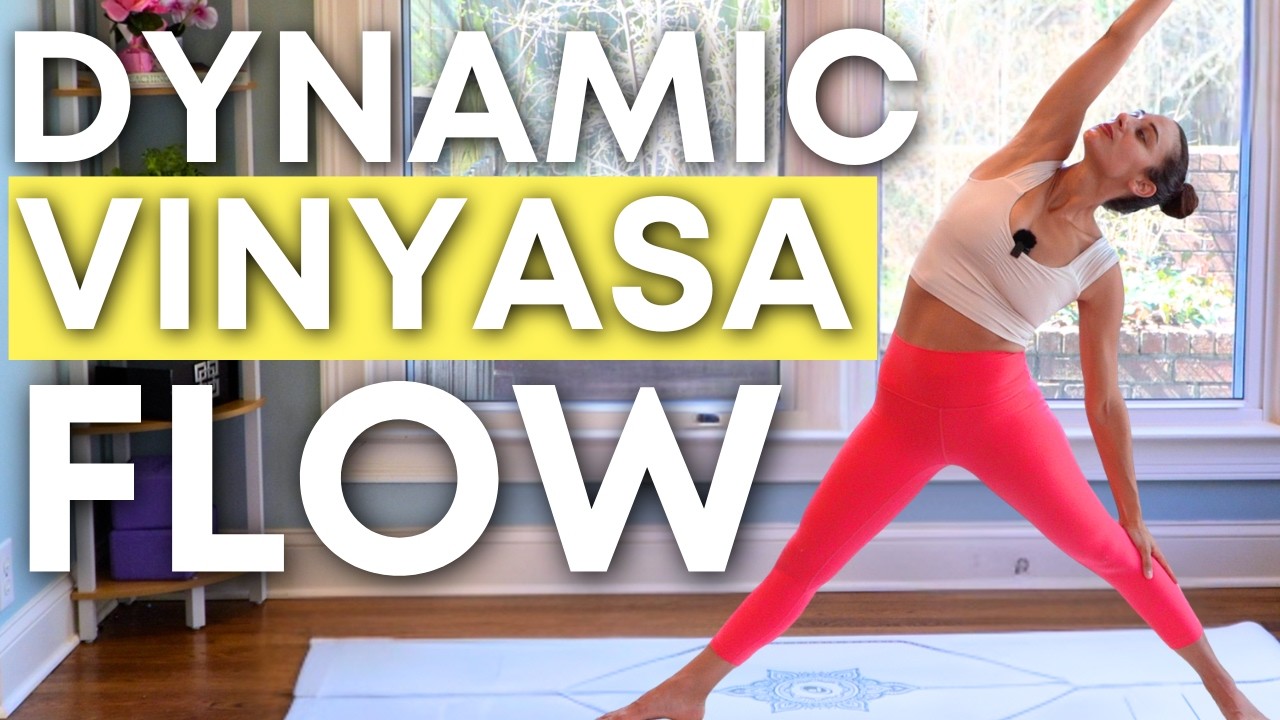 Yoga Studio Style Vinyasa Flow (FULL HOUR!)