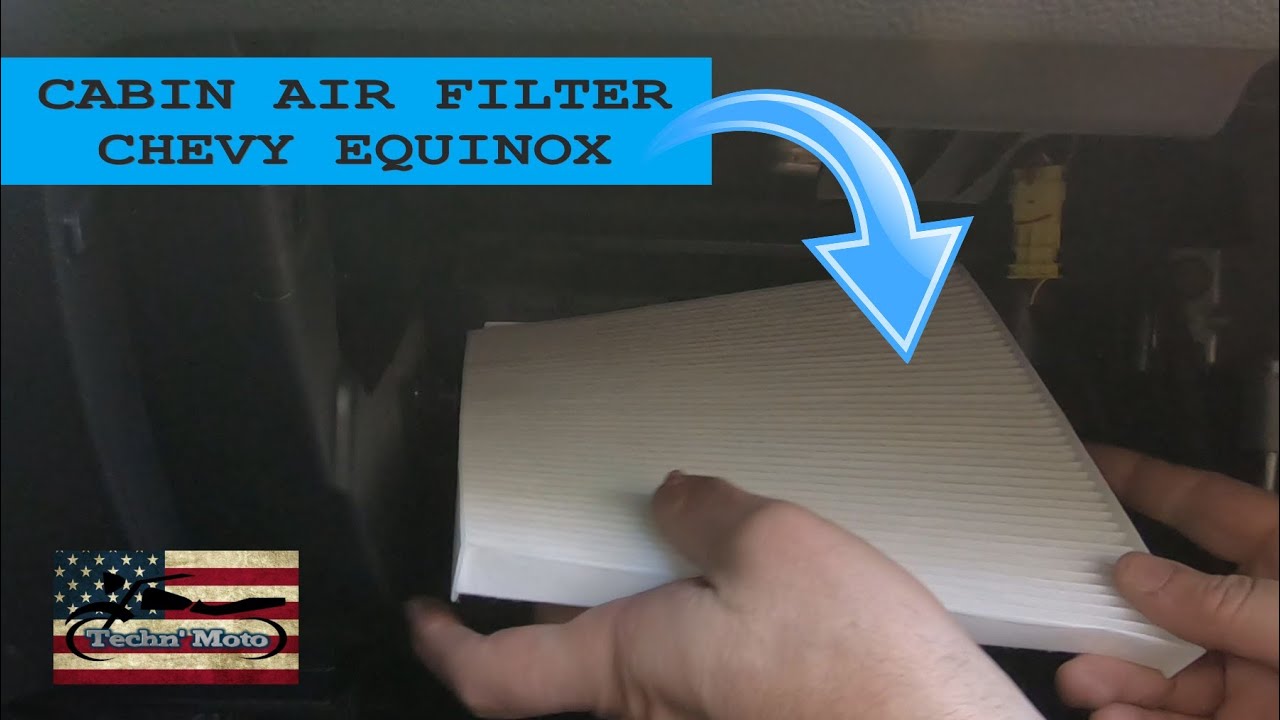 How to Replace the Cabin Air Filter on a 2017 Chevy Equinox SUV | Techn' Moto