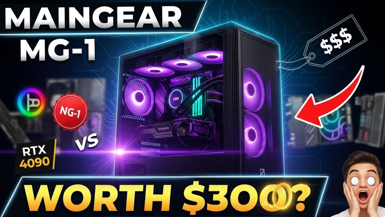 Maingear MG-1 Platinum - Honest Review & Benchmarks Tested