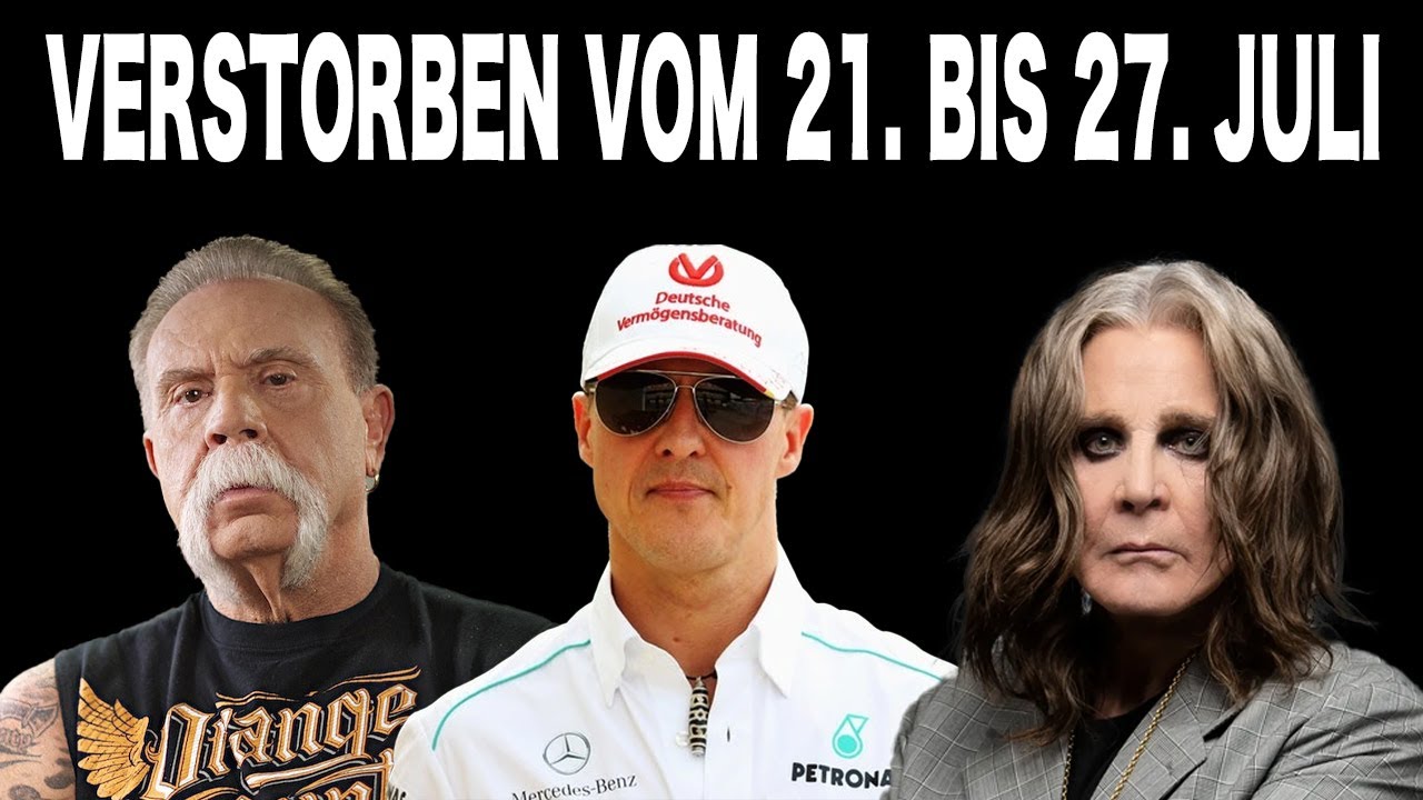 Beerdigung der k&uuml;rzlich verstorbenen Prominenten!