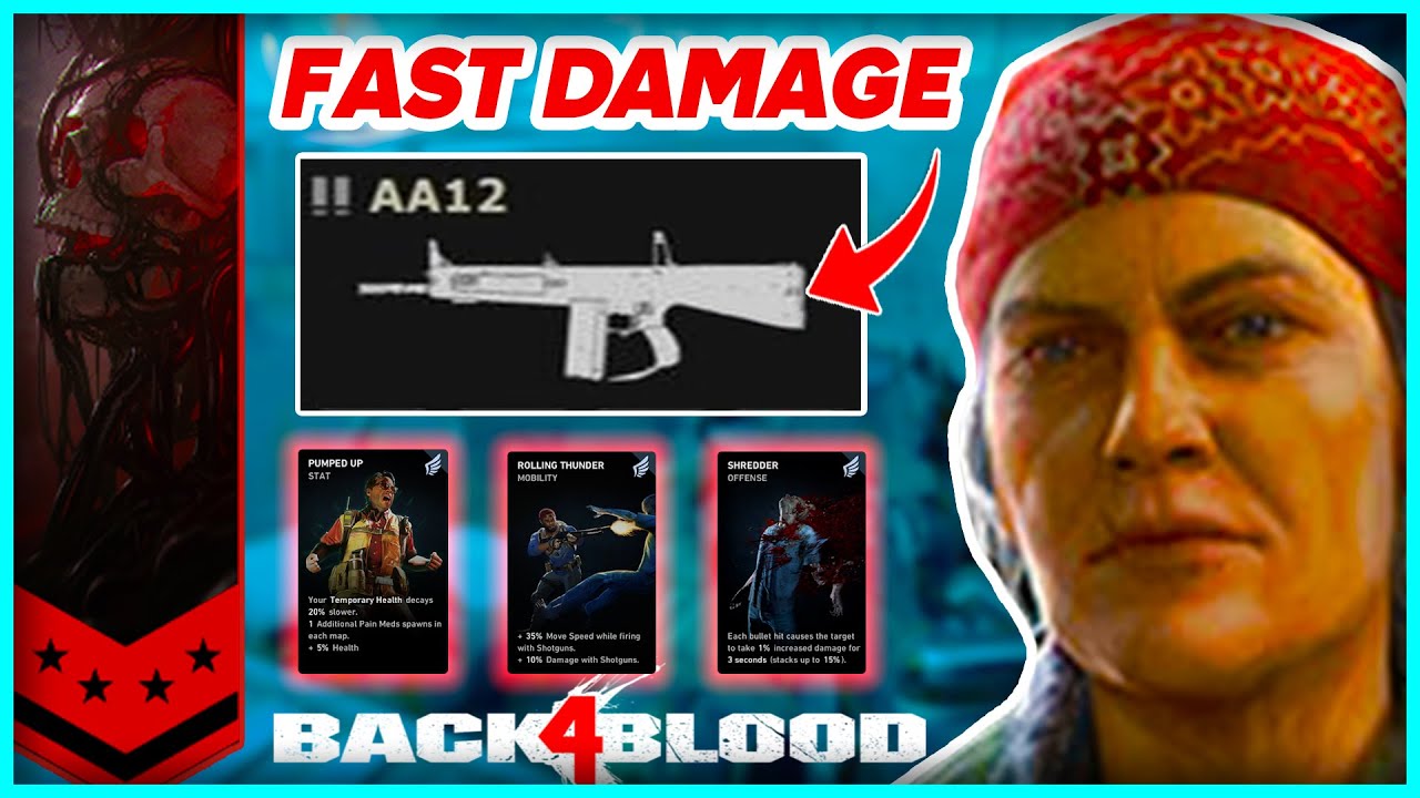 MOM TEMPORARY HEALTH DECK BUILD! - Back 4 Blood Post Update Nightmare And No Hope Deck Build 2022