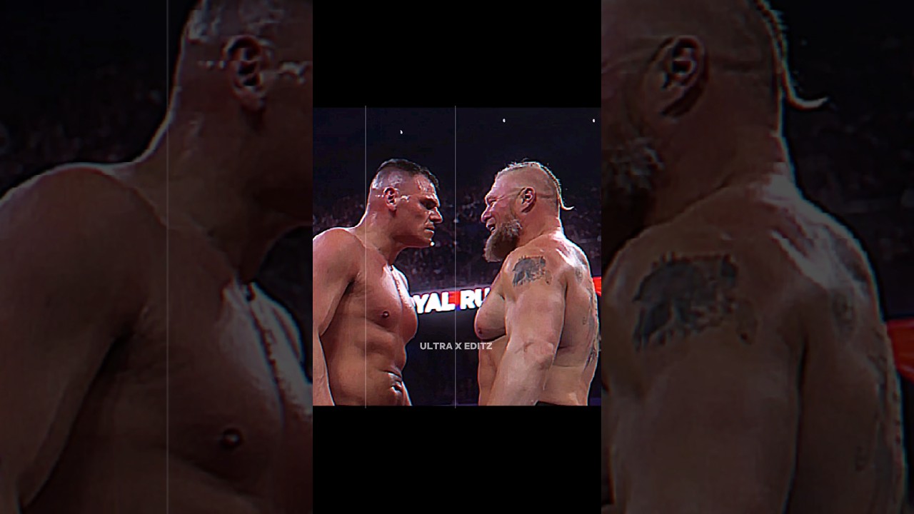 Gunther Chops Against Brock lesnar💪🏻🤠🔥 // The Beast Mass status🥶 wait for end // #shorts #viralvideo