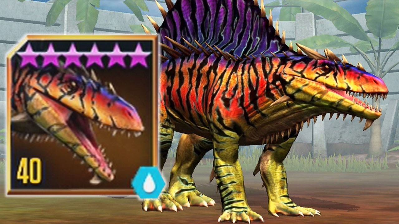 OSTAPOSAURUS MAX LEVEL 40 - Jurassic World The Game