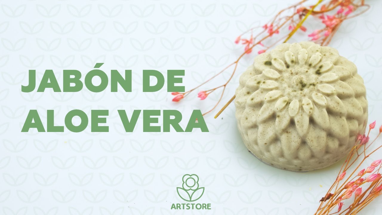 ✅ COMO hacer un Jabón CICATRIZANTE de ALOE VERA