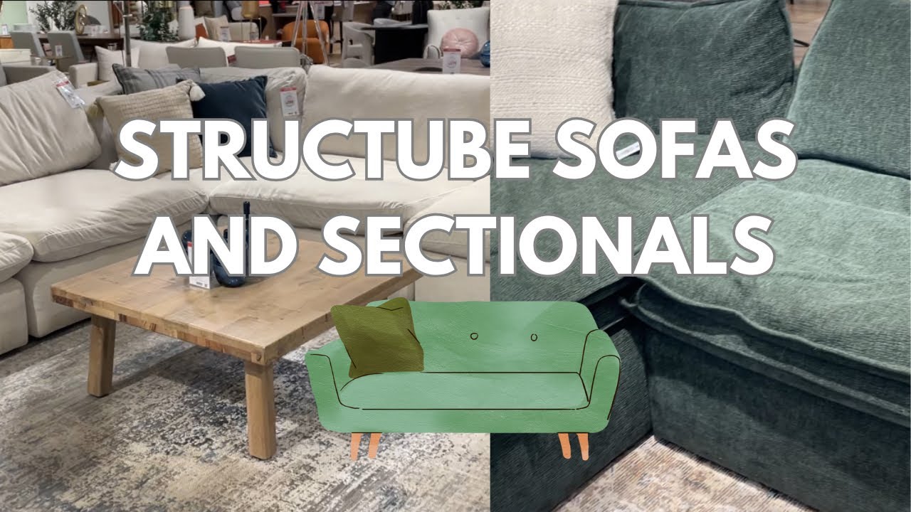 REVIEW | Structube&rsquo;s Popular Sectionals and Sofas!