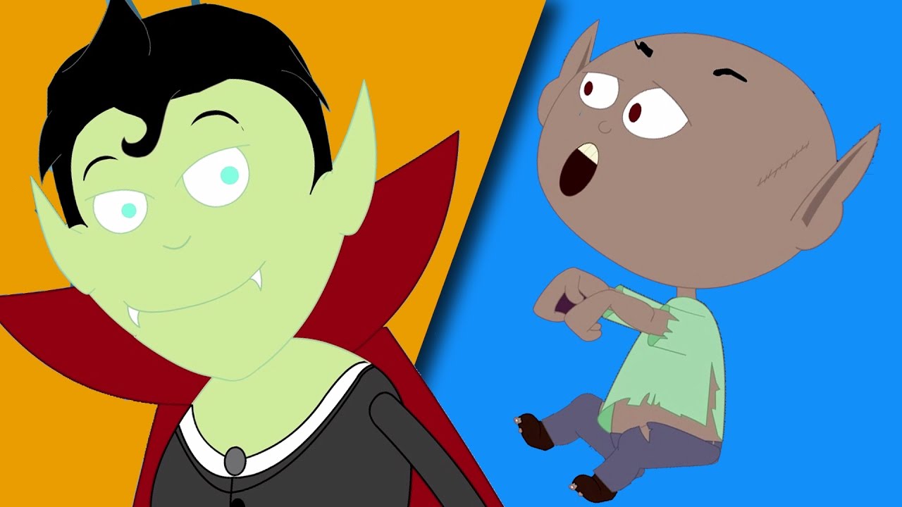Ein kleiner Zombie | Furchterregende Lieder | Halloween | Scary songs For Kids | One Little Zombie