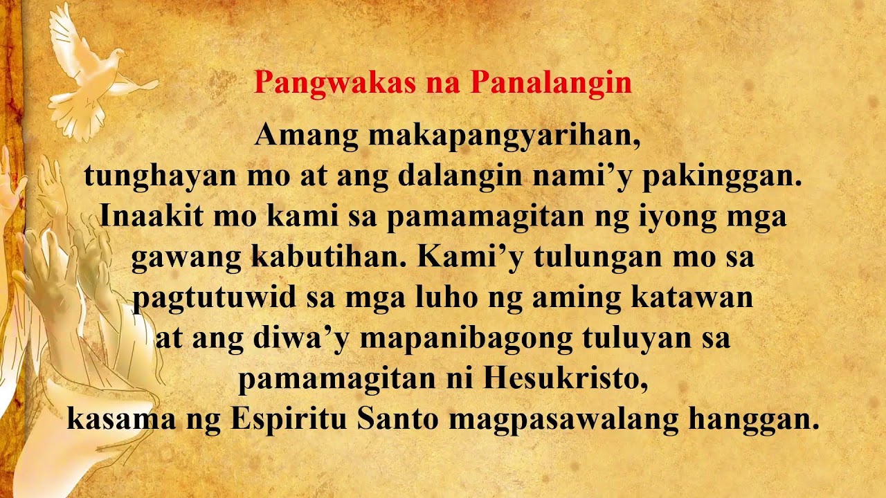 Feb 25, 2026 | 6 a.m. -  Miyerkules sa Unang Linggong Apatnapung Araw na Paghahanda