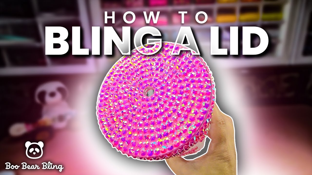 How to Bling a Tumbler Lid | Full Step by Step Tutorial