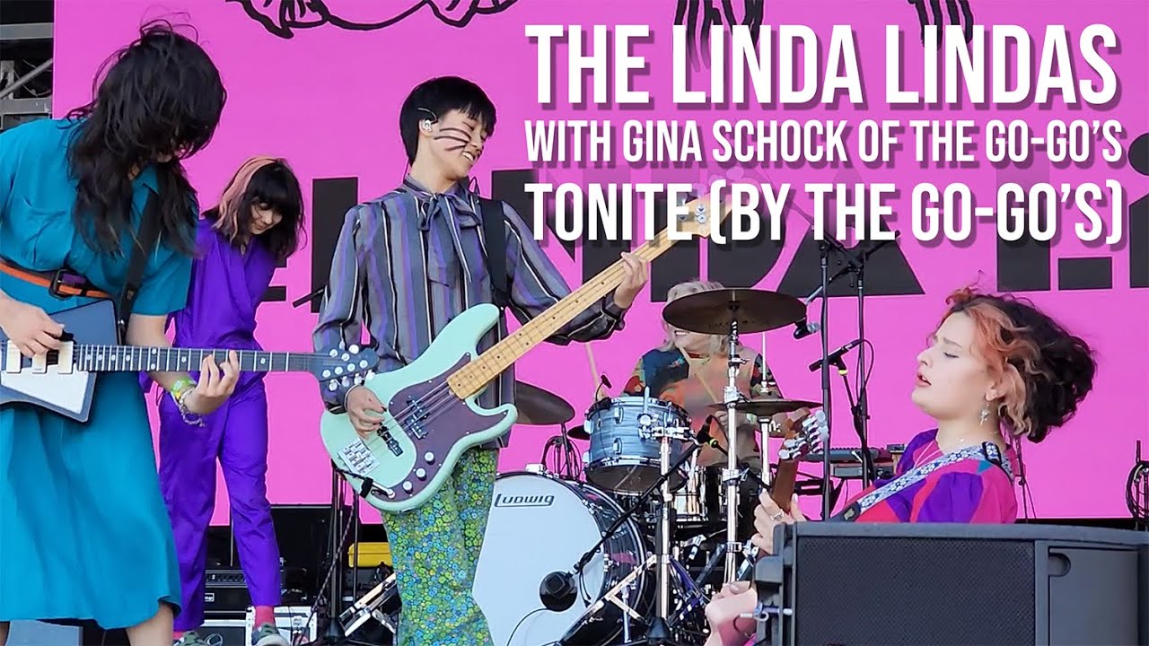 The Linda Lindas - Tonite with Gina Schock of The Go-Go's (Adjacent Festival, Atlantic City)