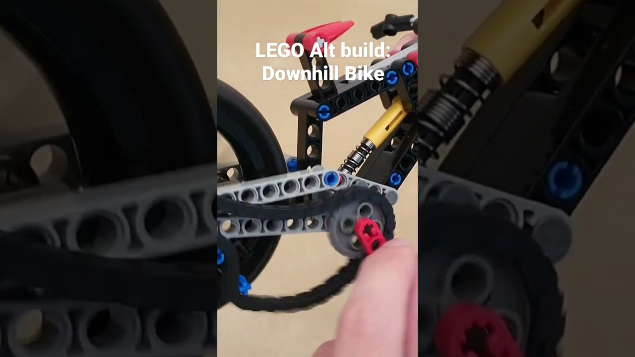 Альтернативная сборка: скоростной велосипед &mdash; набор LEGO Ducati Panigale V4 R #42107 @LoveBricks