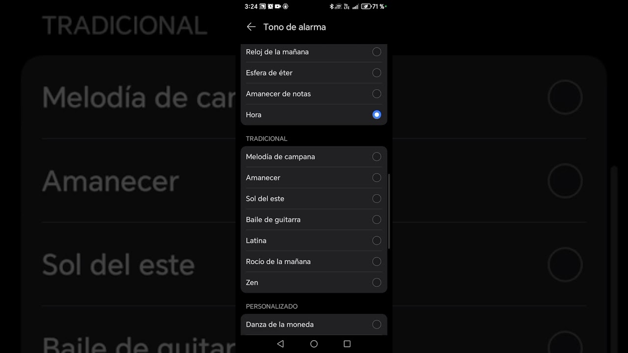 Tonos de alarma de honor x6b plus (mi celular) 