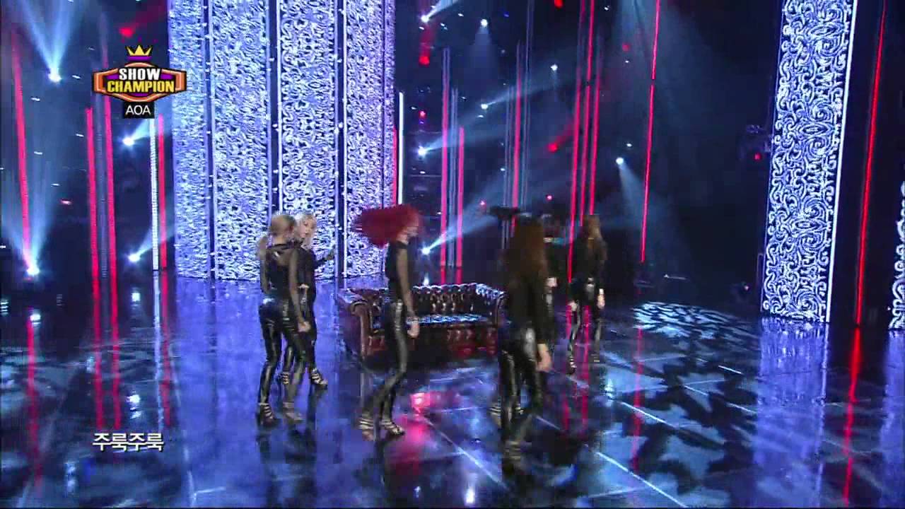 AOA - Confused, 에이오에이 - 흔들려, Show Champion 20131030