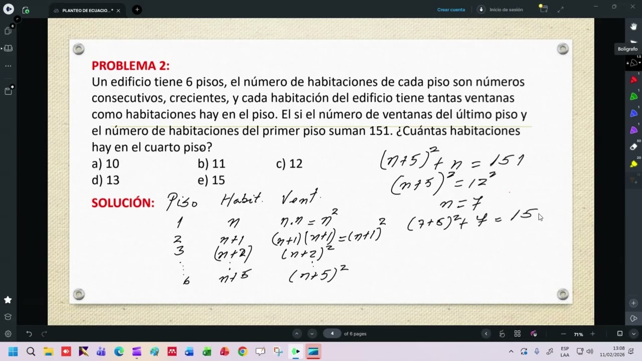 Planteo de Ecuaciones