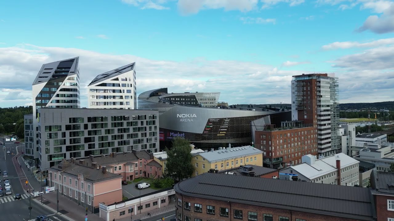Tampereen Sorin aukio & Ratina historiassa | Nokia Arena modernina maamerkkinä