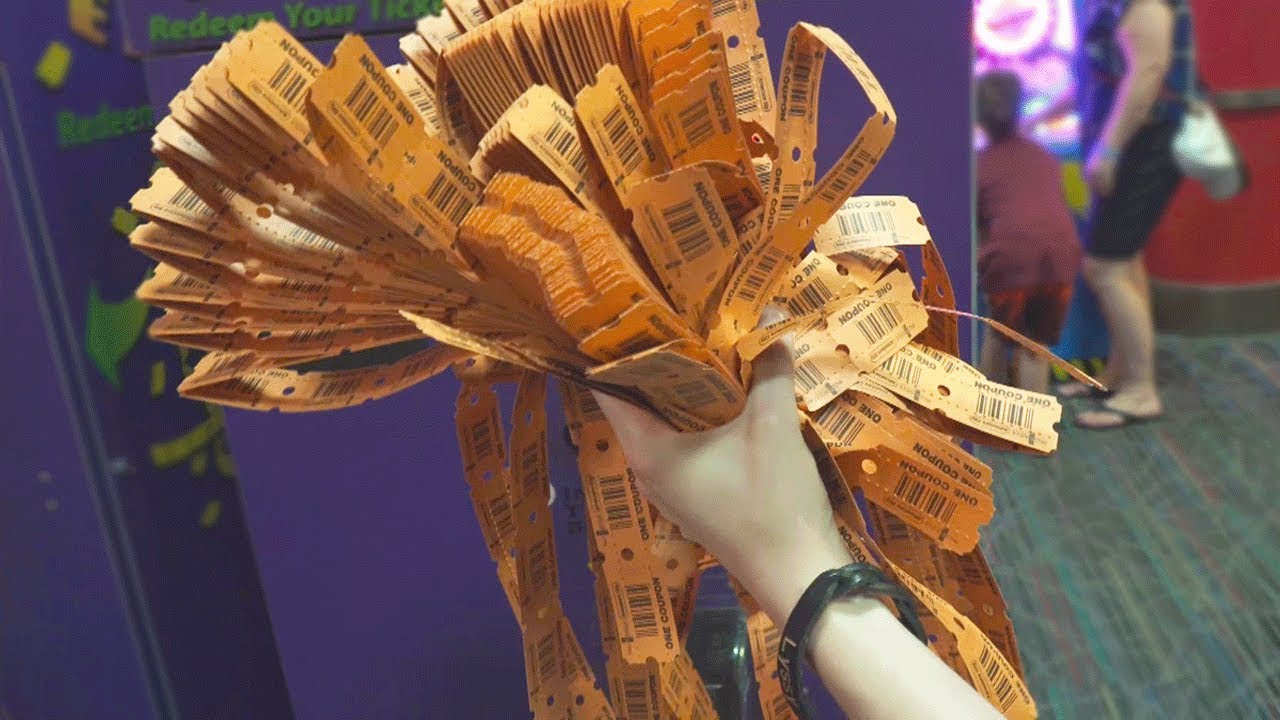 LETS WIN ALL THE ARCADE TICKETS!