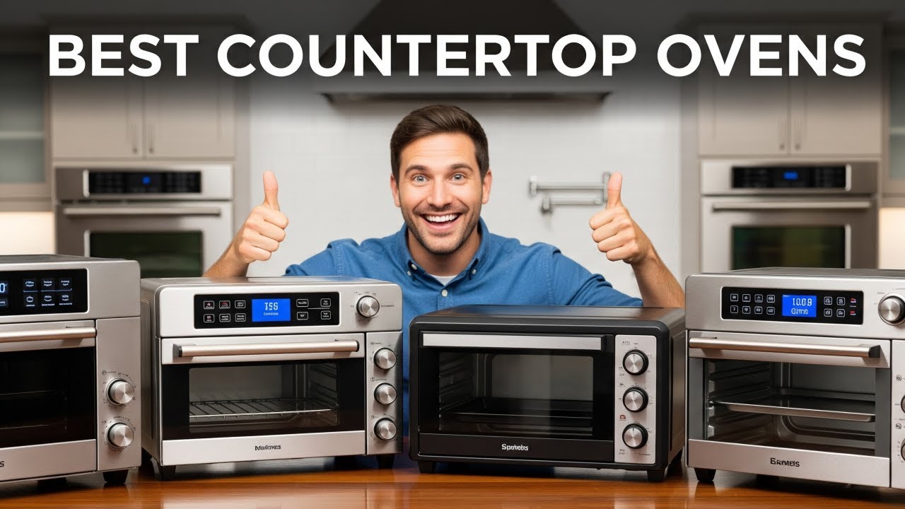 ✅ 7 Best BUDGET Countertop Ovens on Amazon [2025] Electric Countertop Convection Ovens