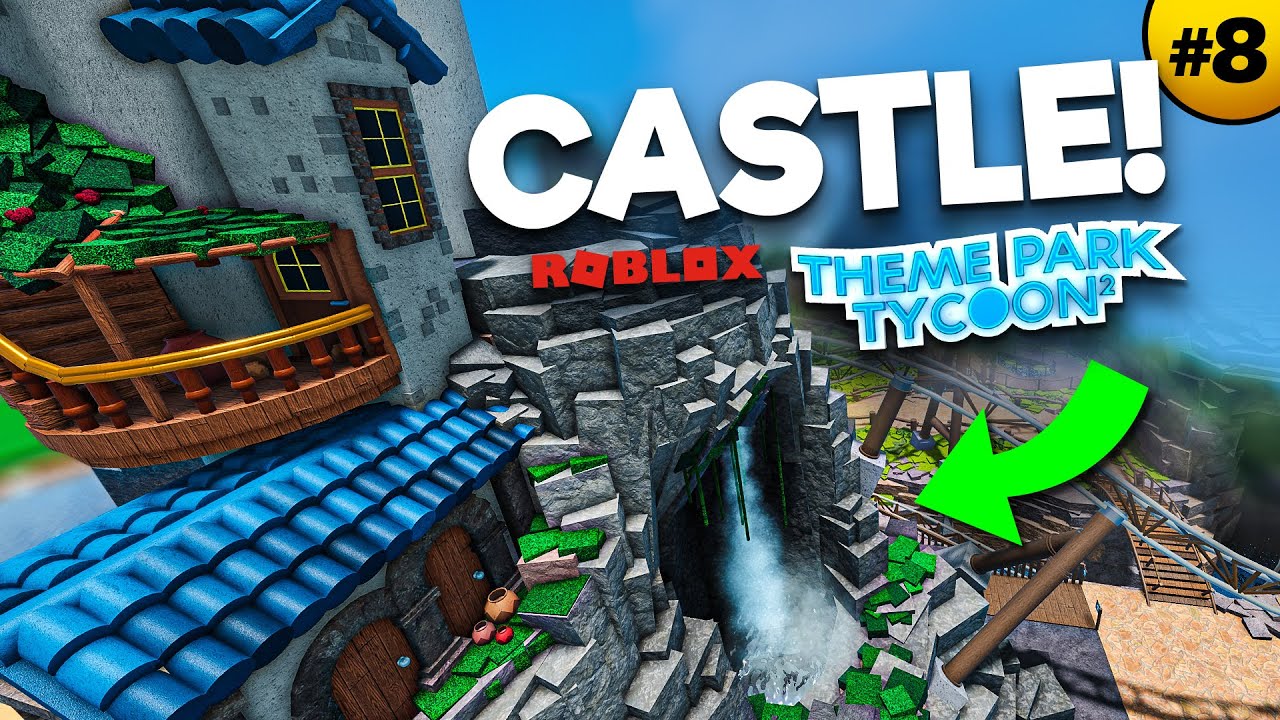Строим ВОЛШЕБНЫЙ ЗАМОК! | Theme Park Tycoon 2 • #8