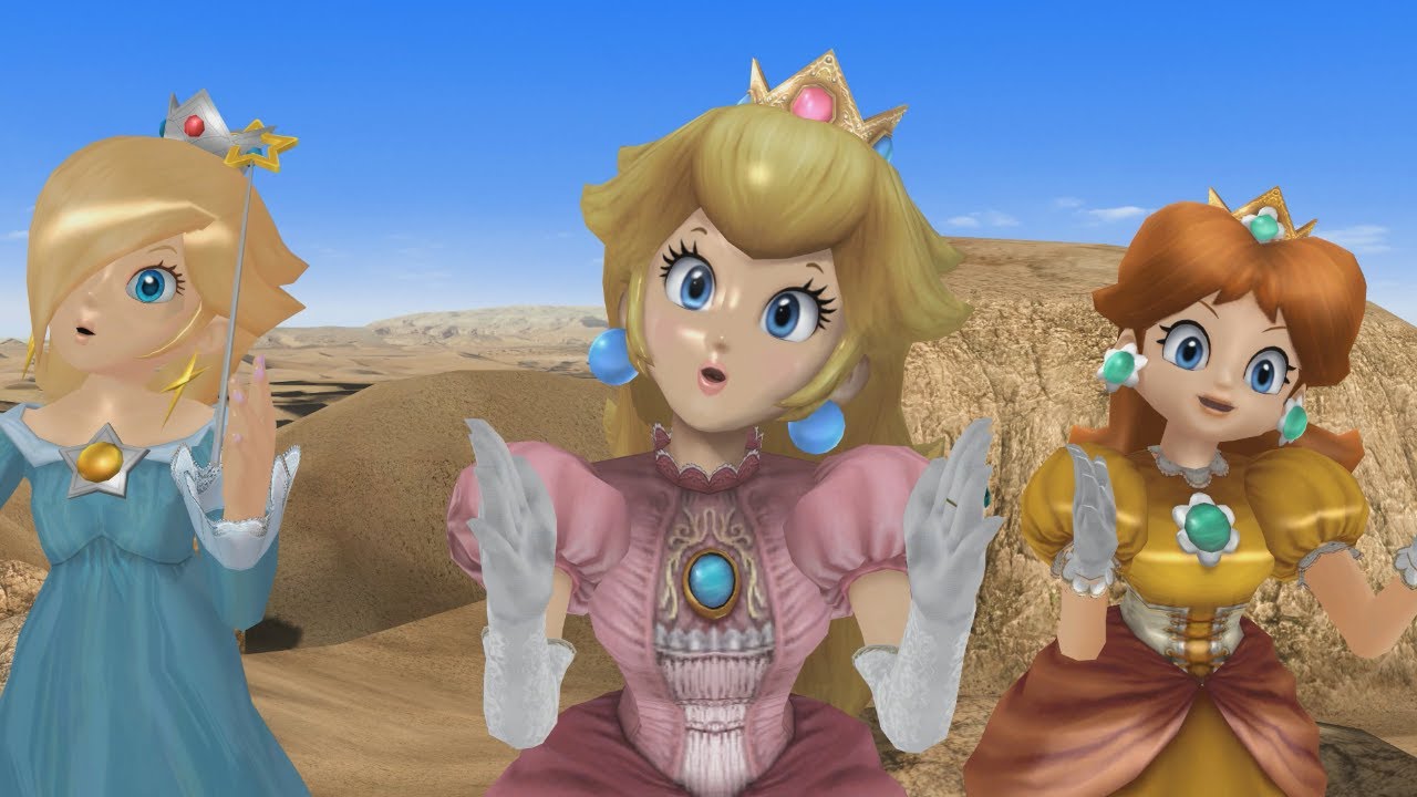 [MMD] Peach, Daisy & Rosalina - A Song of Wastelands, Forests, and Magic