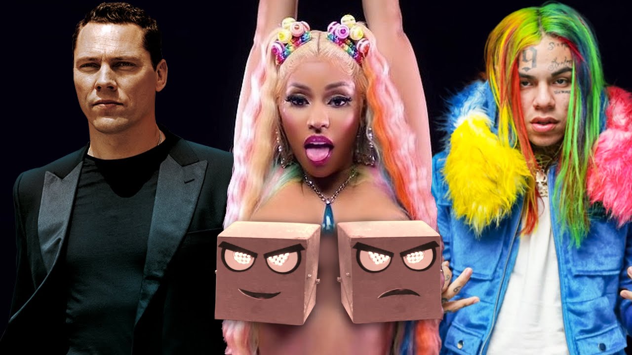 6ix9ine & Nicki Minaj vs Ti&euml;sto & The Chainsmokers - Split (Only Trollz) (Djs From Mars Bootleg)