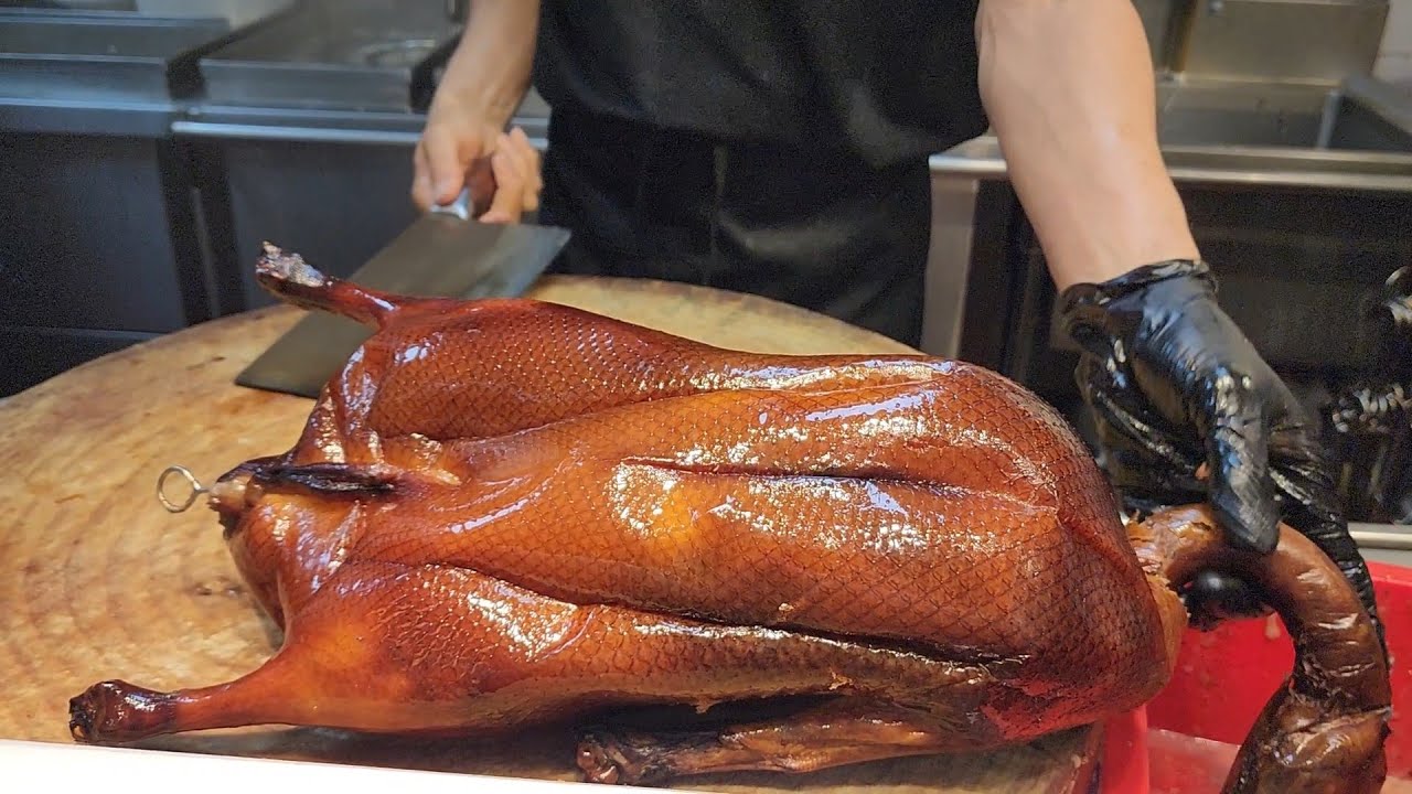 HongKong ChenPi RoastGoose Roast#Suckling-pig #StreetFood Roast#PorkBelly #deepseek  #茶餐廳 榕記陳皮燒鵝