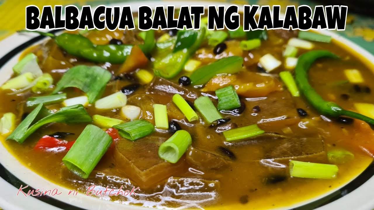 BALBACUA BALAT NG KALABAW |CARABAO SKIN |BALBACUA RECIPE |BISAYA STYLE |Kusina ni Butchok