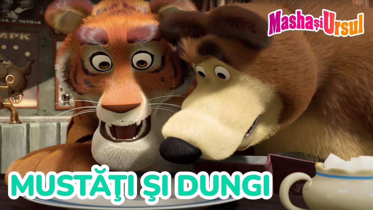 Mașa și Ursul 🐯 Mustăţi şi dungi 👋 Colecție de episoade