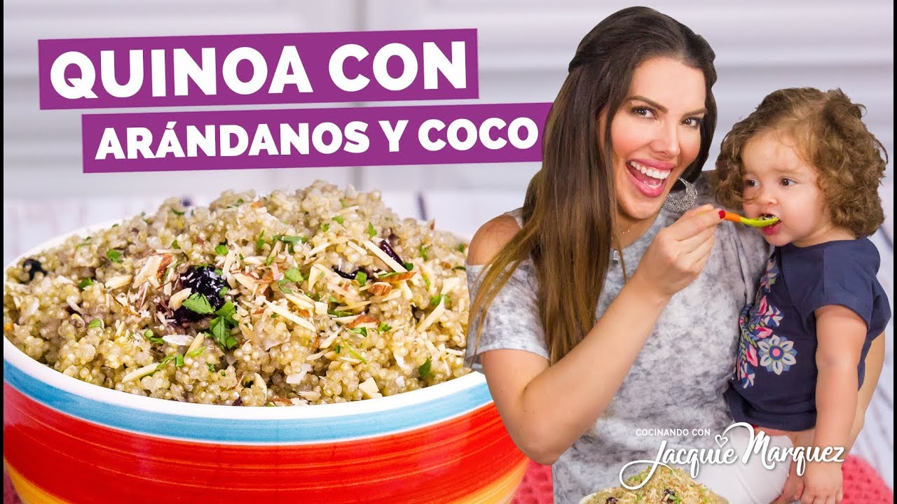 COMO PREPARAR QUINOA | QUINOA CON ARÁNDANOS Y COCO  by Jacquie Marquez