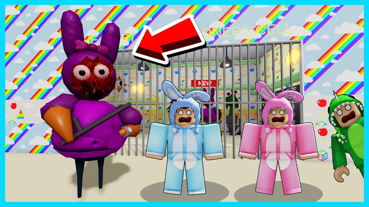 MIPAN & ZUZUZU Kabur Dari Penjara Barry's Sprunki! ROBLOX