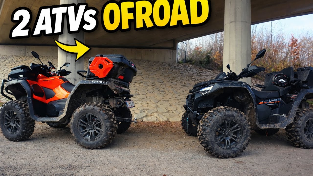 „ATV Gelände-Action mit 2 ATVs | Schlamm, Trails & Offroad-Spaß“