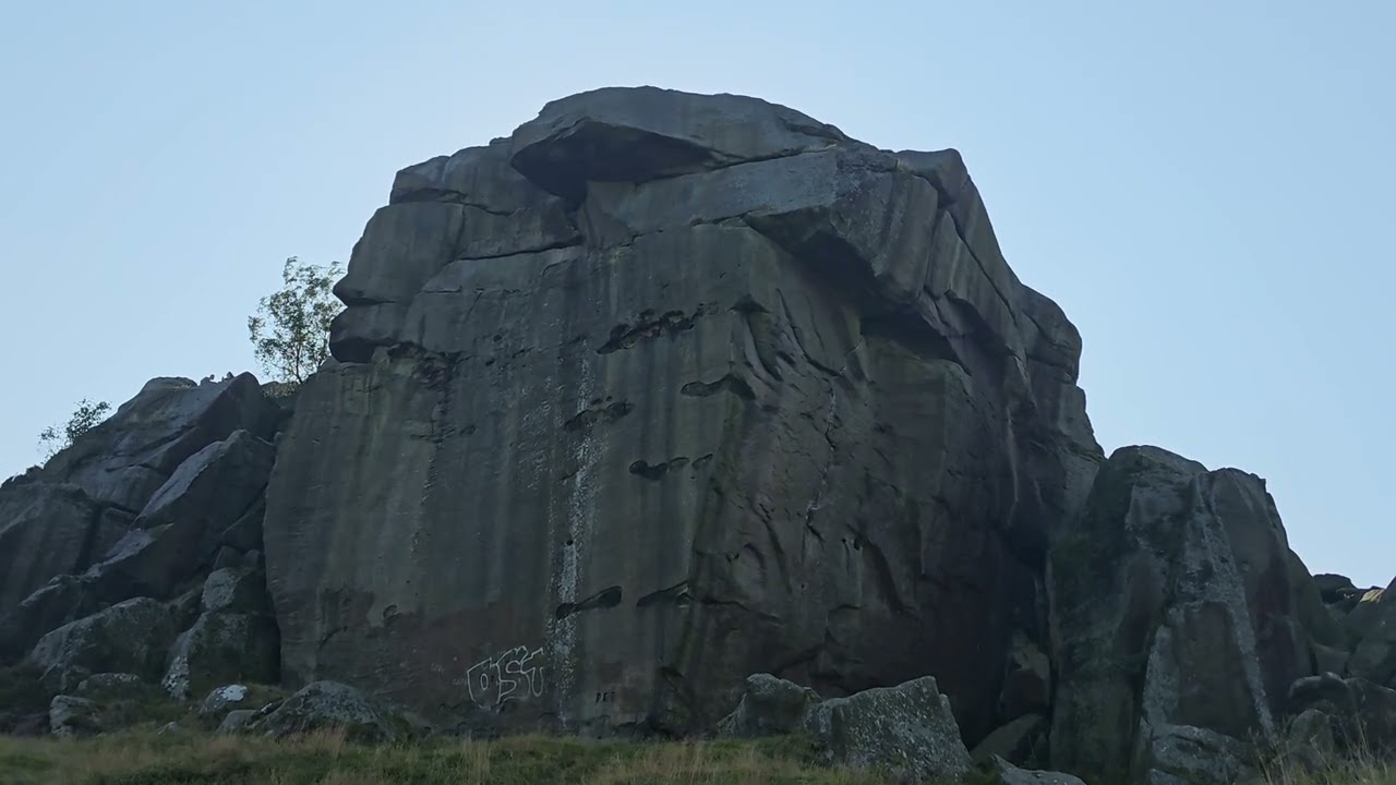 The Famous Cow and Calf Rocks Ilkley