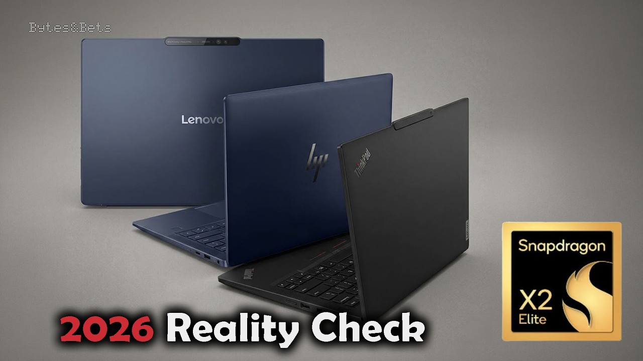 Snapdragon X2 2026: кто поступит в продажу, а кто отсутствует | ASUS A16, A14, Thinkpad T14s, Eli...