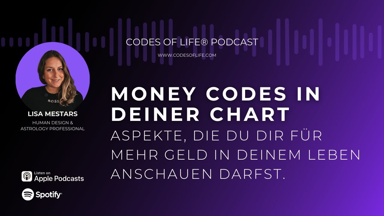 Money Talent und andere Aspekte aus Human Design|Astrologie für mehr Fülle & Reichtum