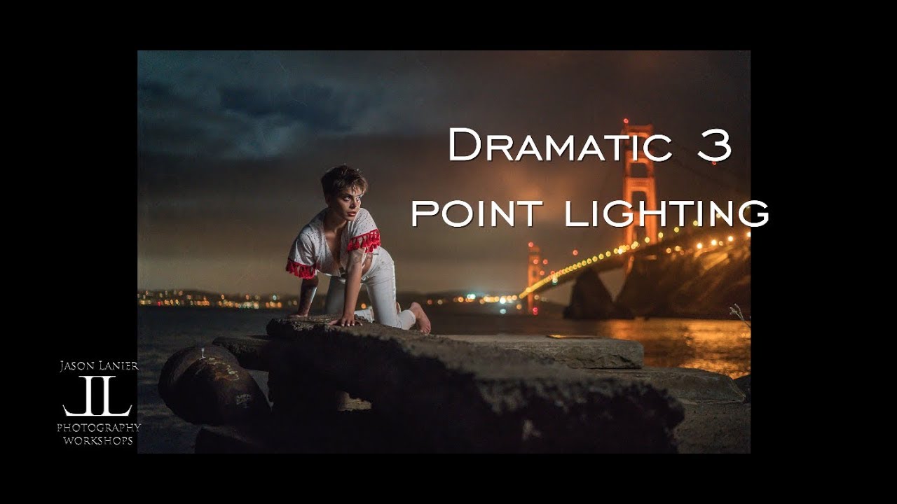EPIC Dramatic 3 Point Lighting Shoot using the Rotolight Explorer Kit at the Golden Gate Bridge