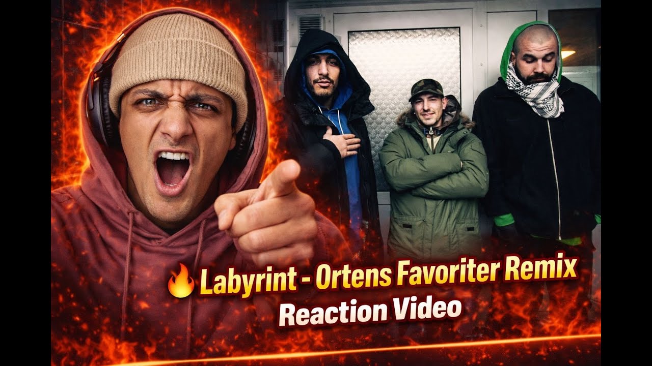 🔥 Labyrint - Ortens Favoriter Remix- Reaction Video Swedish Rap