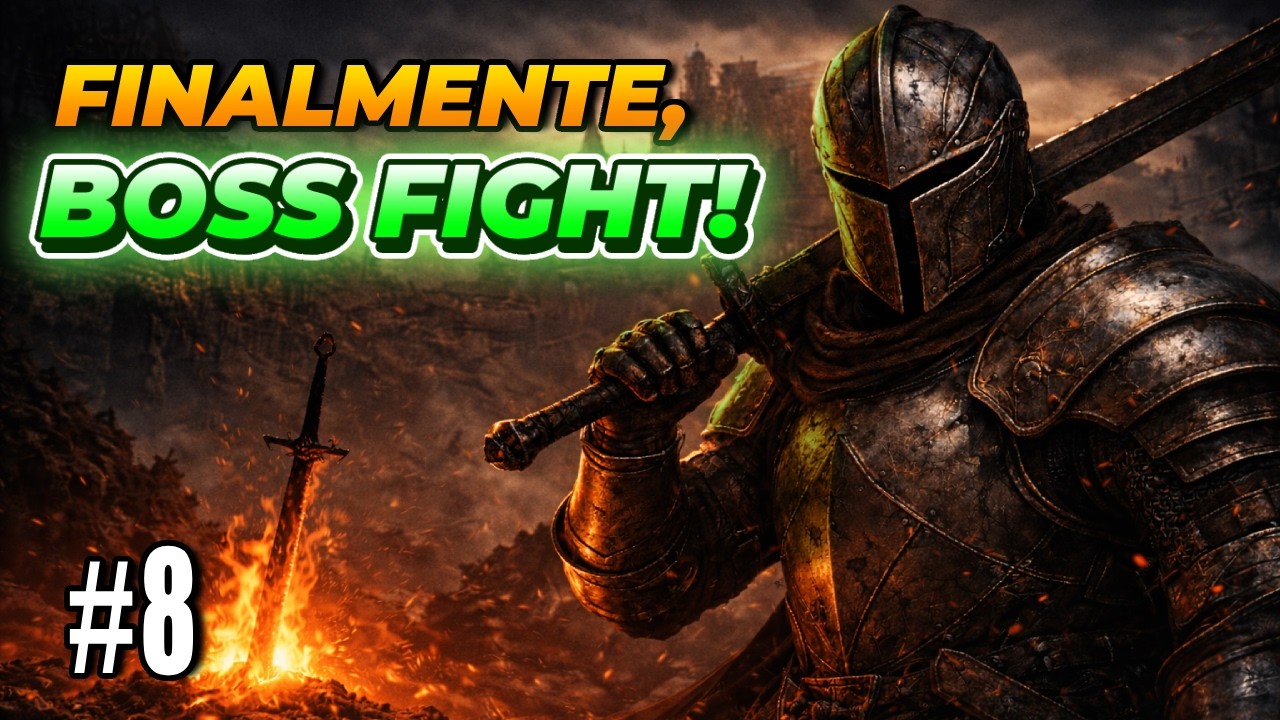 ENFRENTEI A GRANDE ARVORE APODRECIDA! - DARK SOULS 3 | CAMINHO DAS CINZAS #8