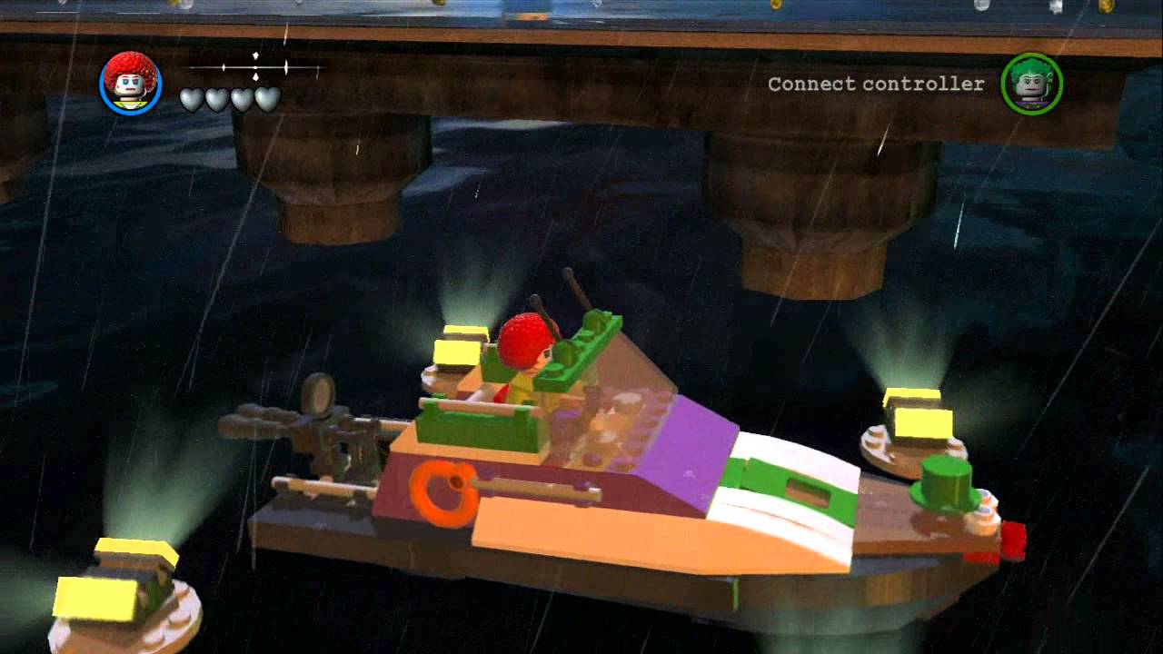 LEGO Batman 2 DC Super Heroes - All 15 Water Vehicles in Action (Boats)