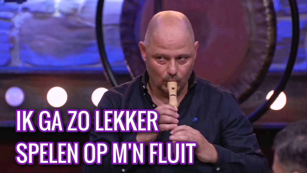 ik ga zo lekker spelen op mijn fluit - bas hoeflaak