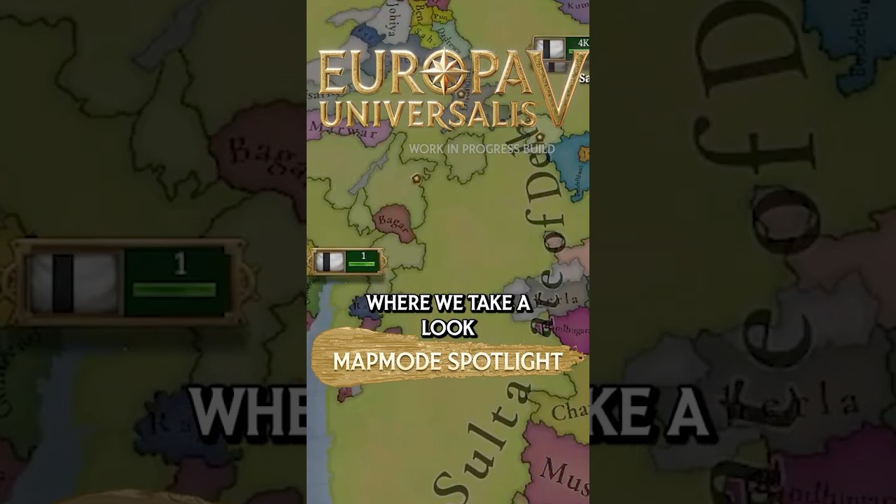 Development Mapmode in Europa Universalis 5 - EU5 Mapmode Spotlight
