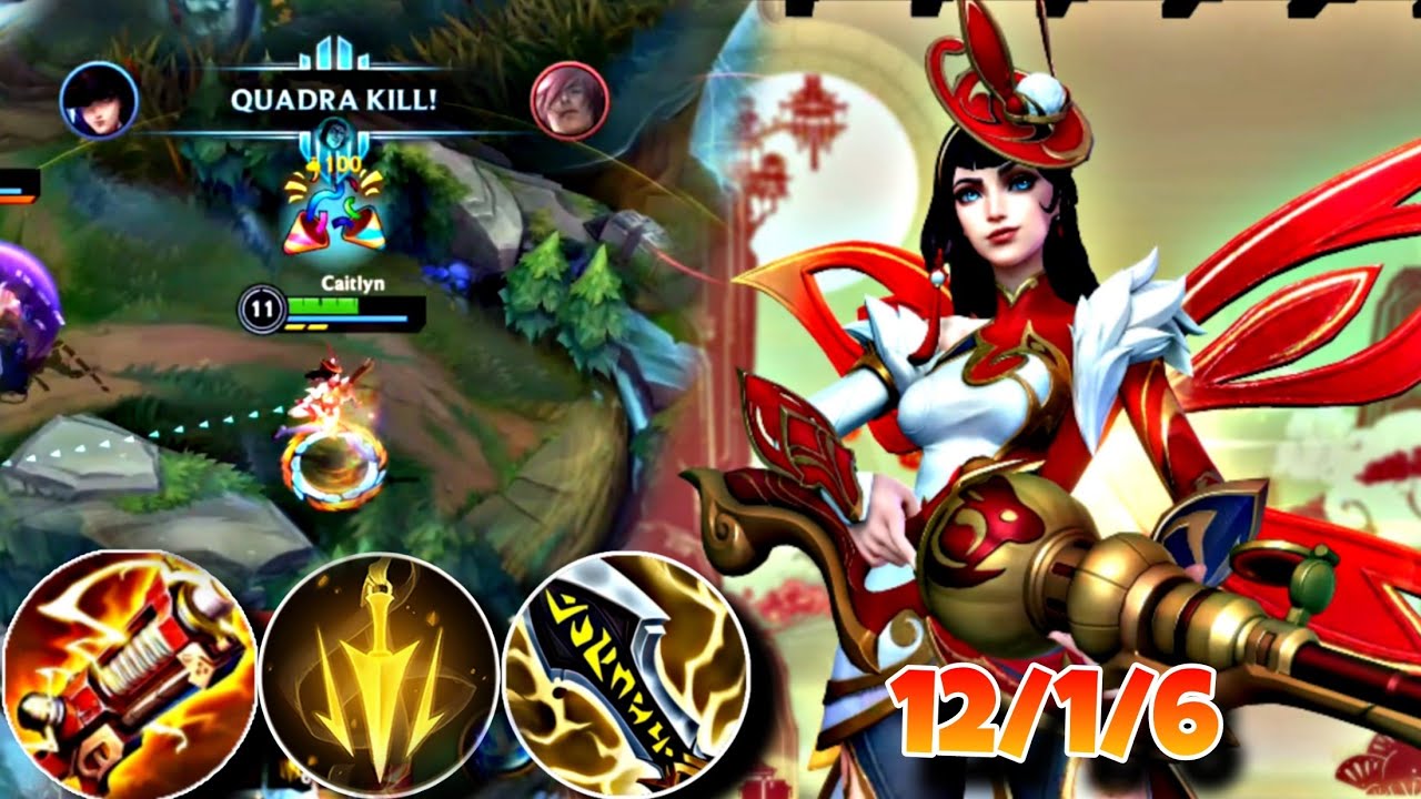 WILD RIFT ADC | ROAD TO CHALLENGER WITH CAITLYN |GAMEPLAY| #wildrift #caitlyn