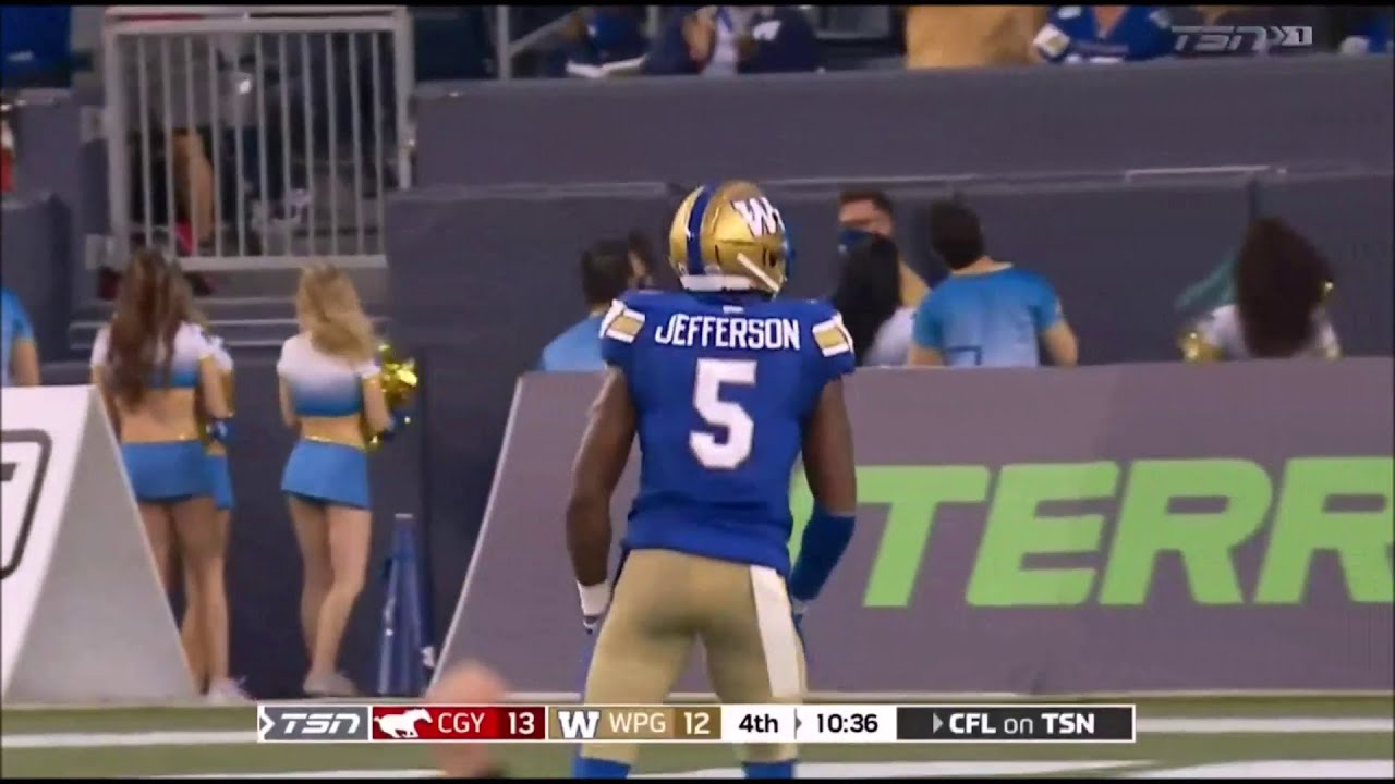 Winnipeg Blue Bombers Willie Jefferson 2021 Season Highlights