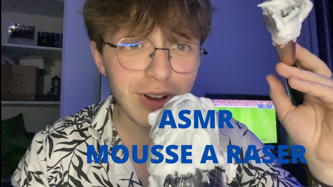 ASMR MOUSSE A RASER 😋