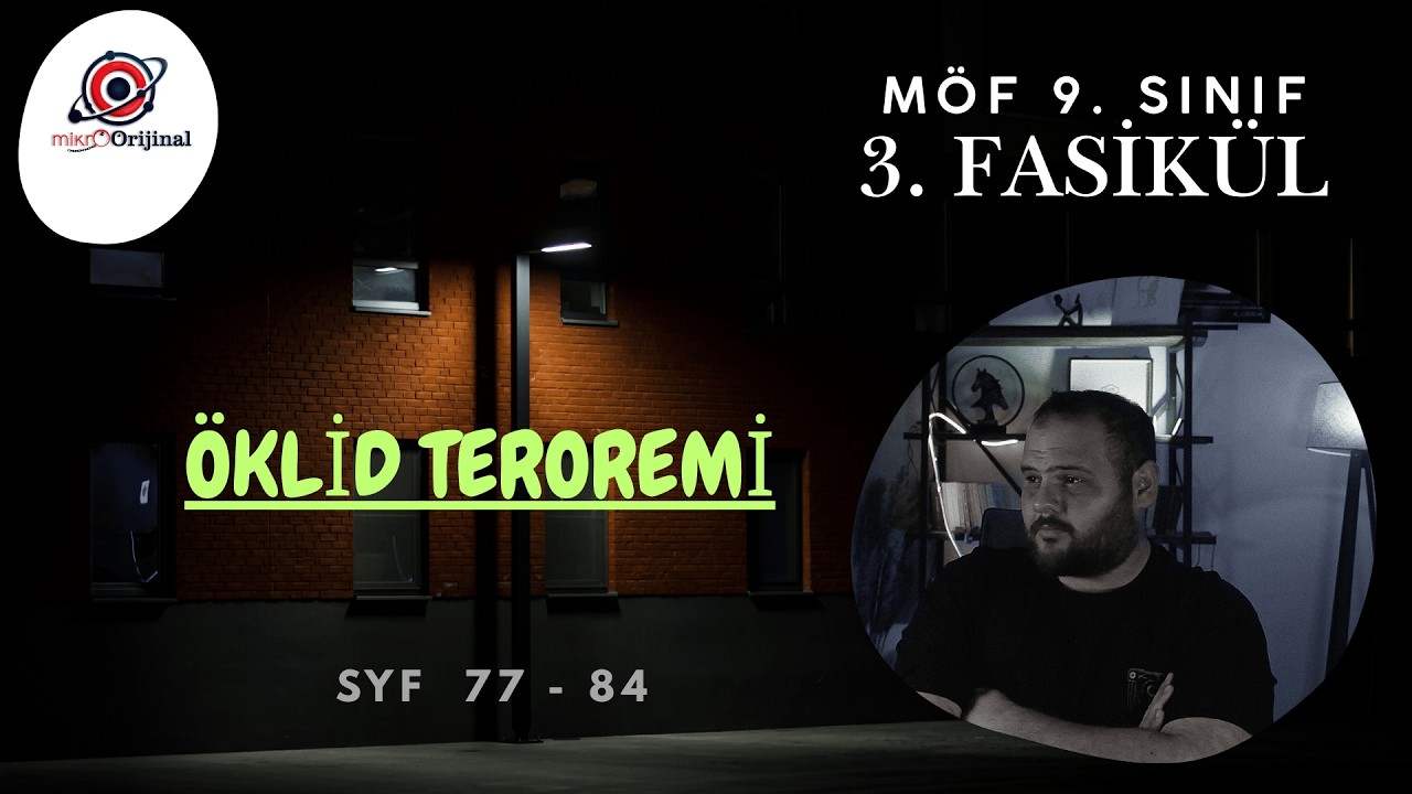 9. SINIF MÖF 3. FASİKÜL l ÖKLİD TEROREMİ