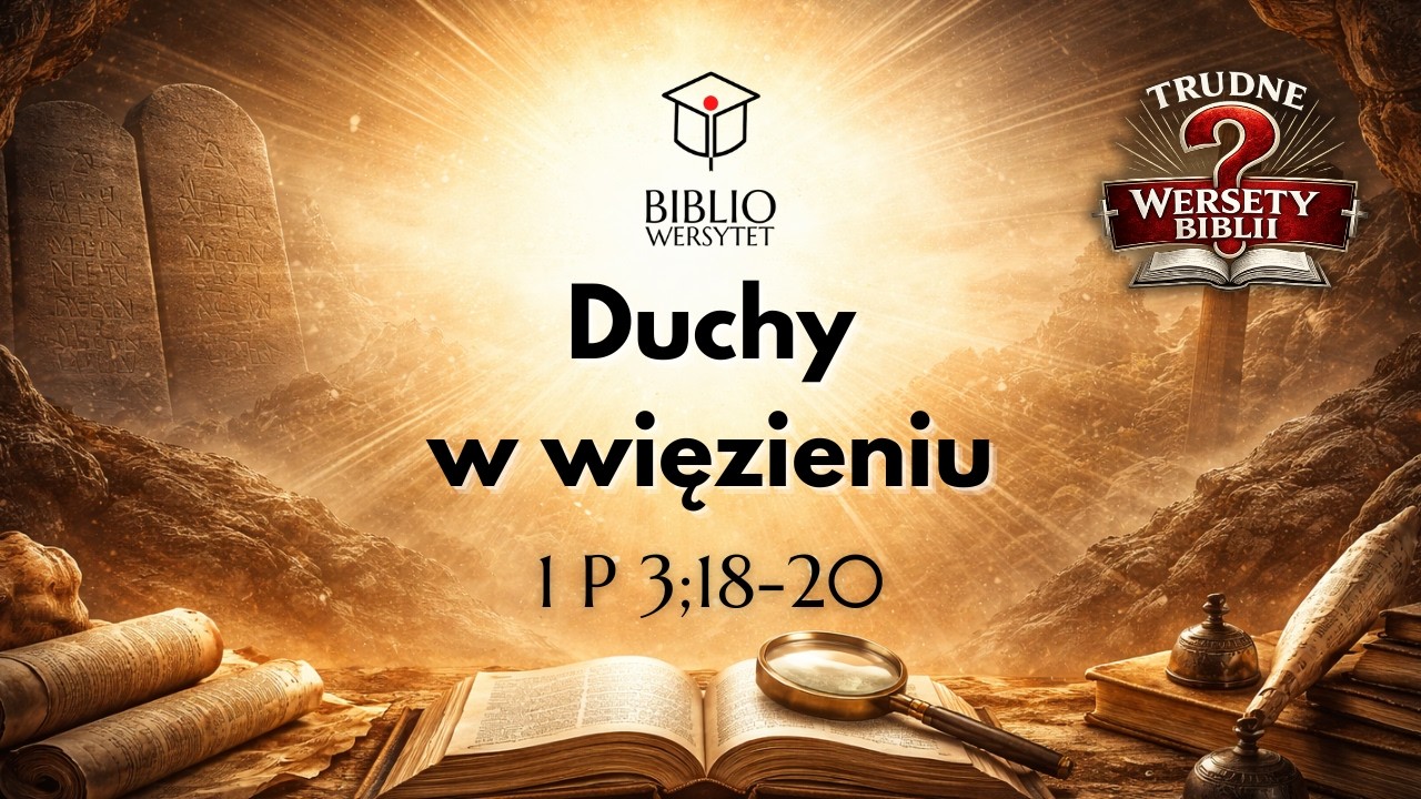 Duchy w więzieniu - 1 P 3:18-20 - TRUDNE WERSETY BIBLII - dr Filip Sylwestrowicz