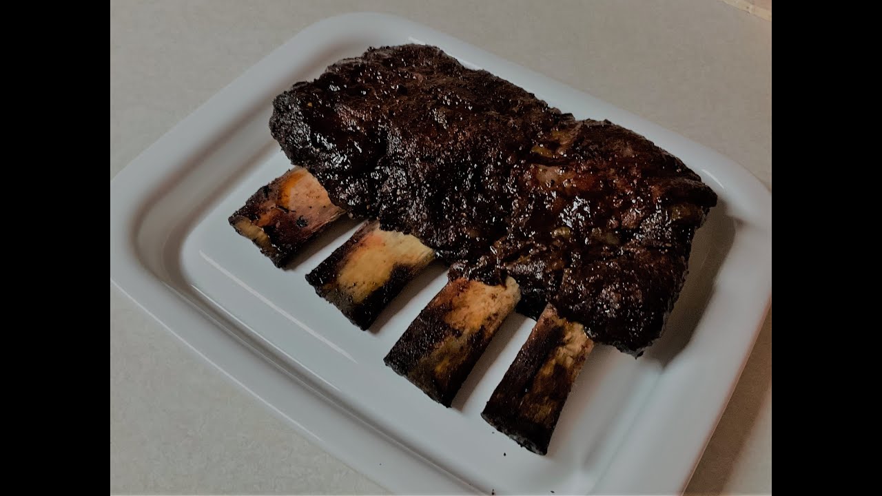 How to Cook Beef Ribs on a Traeger Pellet Smoker