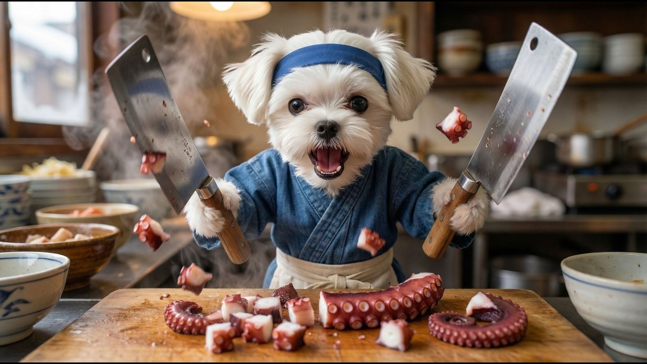 Do NOT Blink!! Dual-Wielding Puppy Chef’s God-Tier 