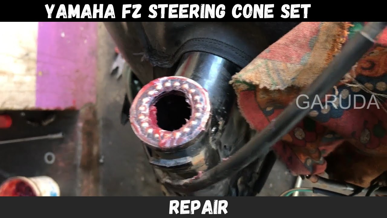 FZ Steering Bearing Cone Set Replacement | How to Change FZ Steering Fork Cone Set| FZ Handle Repair