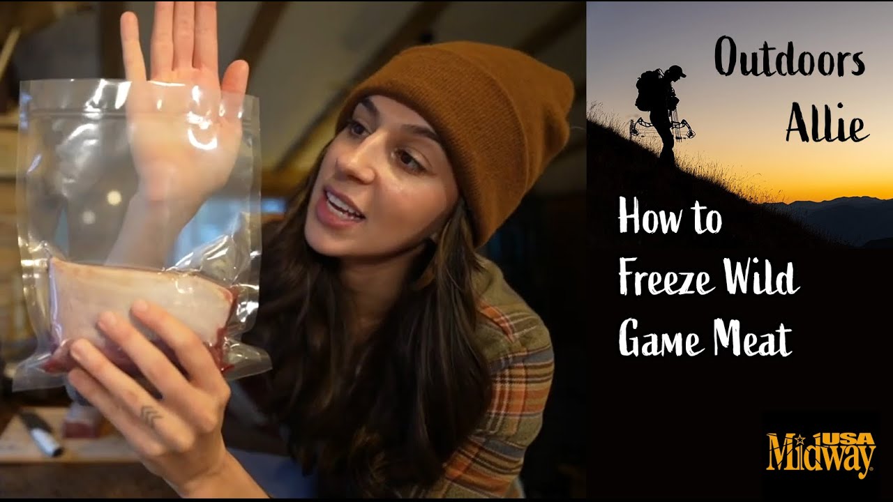 How to Freeze Wild Game Meat | Outdoors Allie